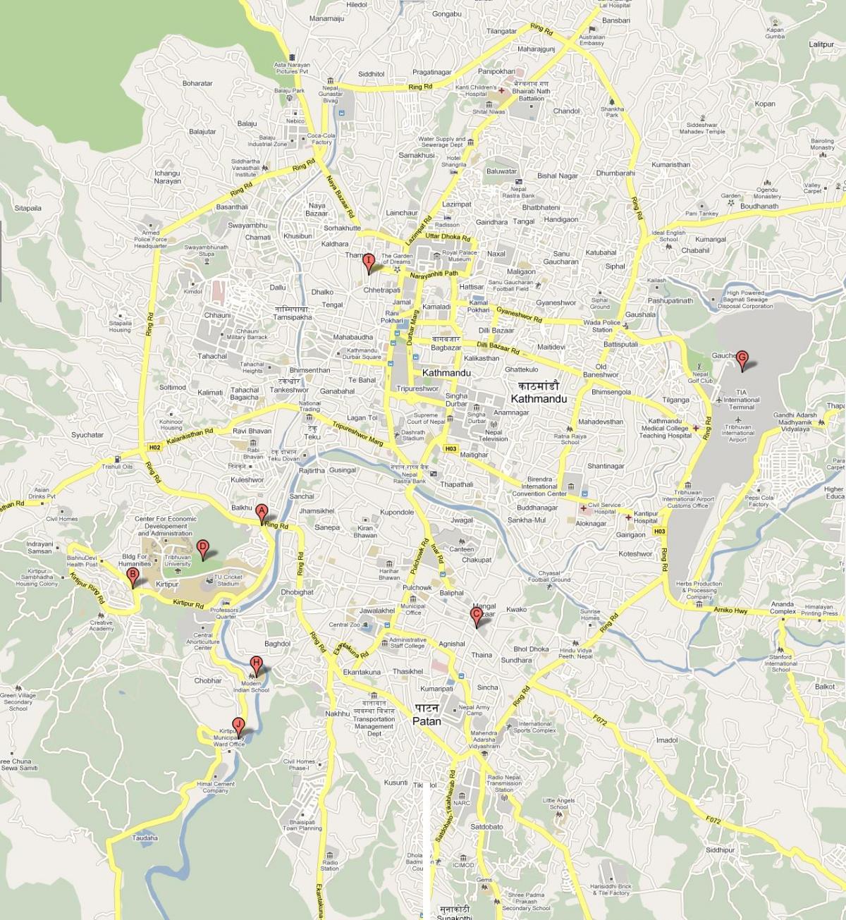რუკა ktm ნეპალი