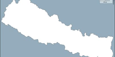 რუკა blank ნეპალი