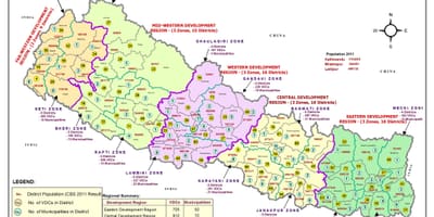 რუკა gis ნეპალი